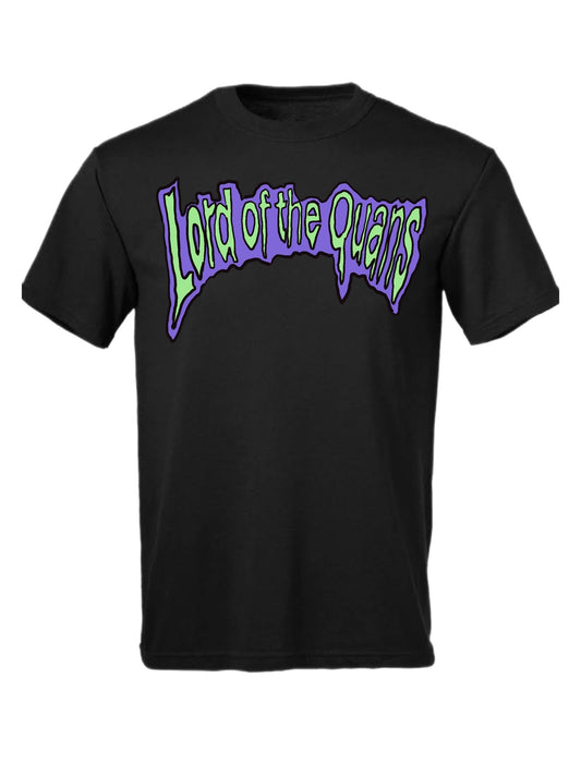 Black Tee Purple Logo